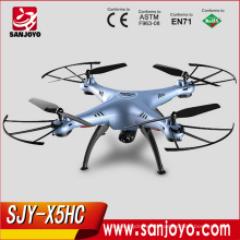 2016 nuevo popular Syma X5HC Rc Drone Headless Rc Quadcopter con 2MP HD cámara barómetro Set altura